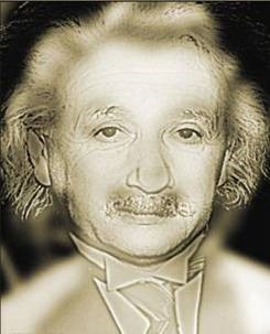 Albert Einstein si trasforma in Marilyn Monroe