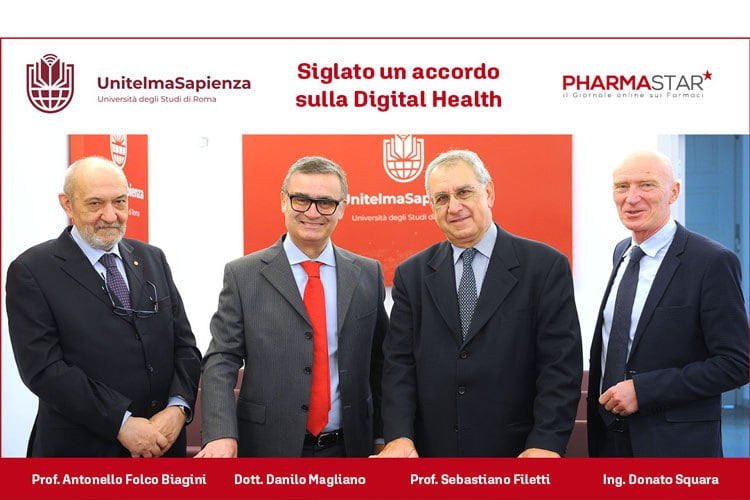 L’UNIVERSITA’ LA SAPIENZA SIGLA ACCORDO CON PHARMASTAR, UNA TESTATA FARMACEUTICA. BIG PHARMA RINGRAZIA