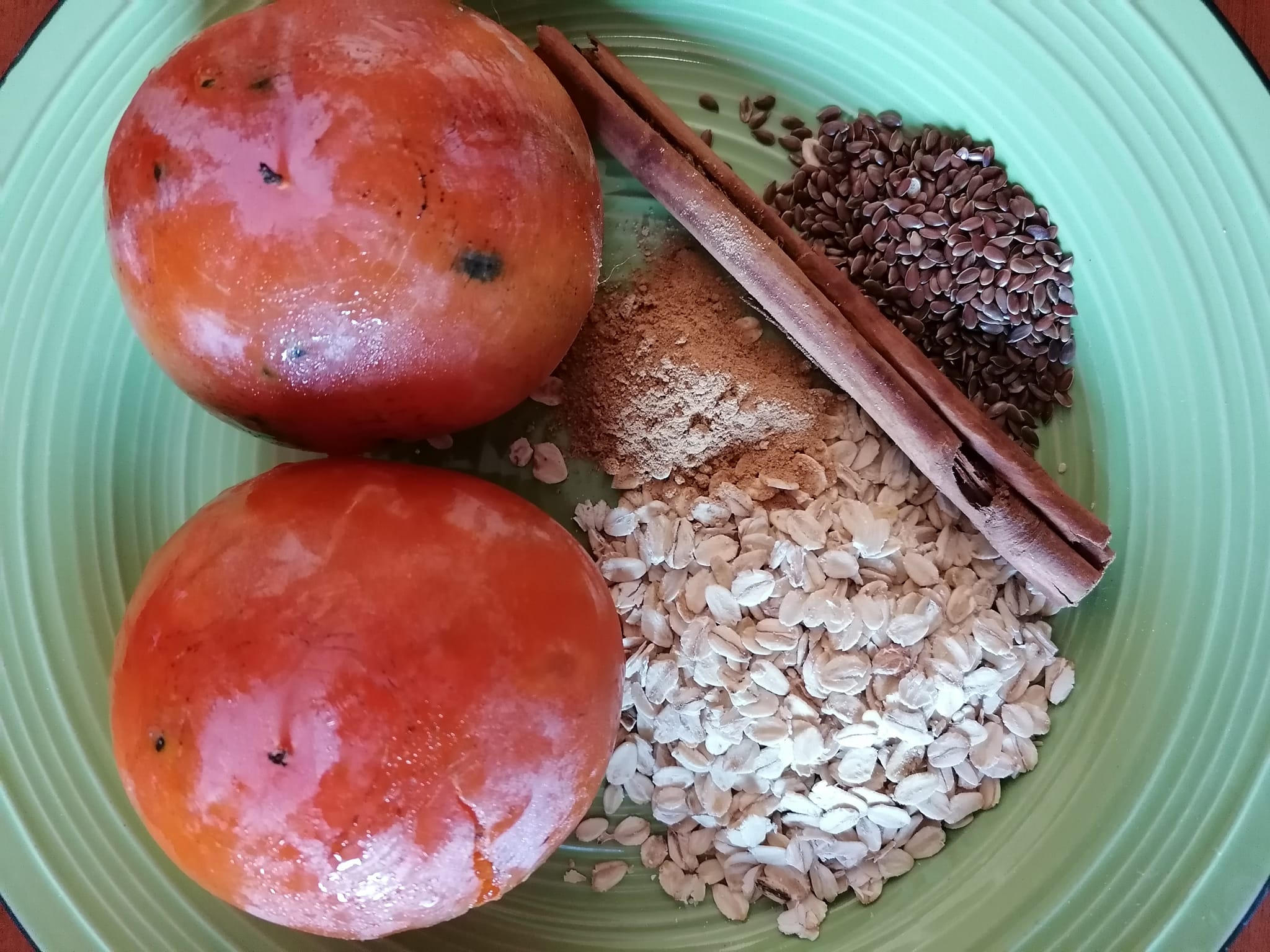 Porridge di Cachi e Avena